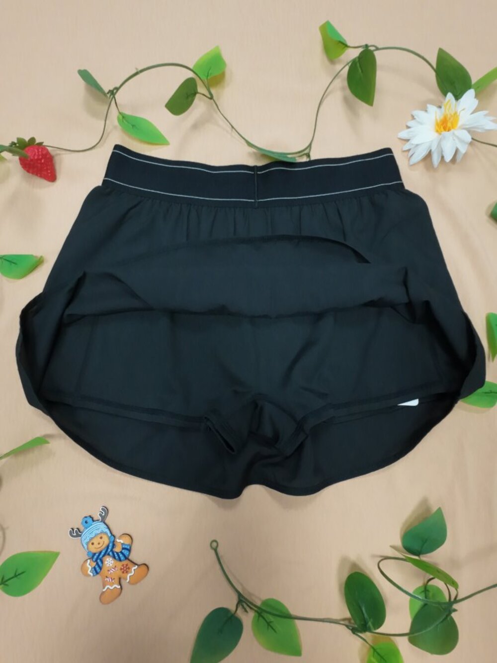 🎭NWT ALO Yoga🌼Black Match Point Tennis Skirt Athletic Fit - Picture 4 of 9